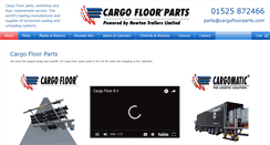 Desktop Screenshot of cargofloorparts.com